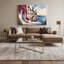 «Coastal Maritime Villa», art mural sur toile blanche-1834022864