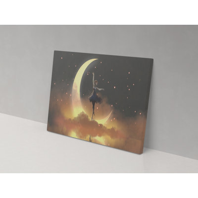 Moonlight Dancer - Wrapped Canvas Painting