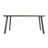 Farjand Rectangular Wood Metal Outdoor Dining Table , 63'' in. W 35.5'' in. D-42684076
