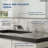 Widespread Bathroom Faucet 3 Hole, 2-handle Waterfall Sink Faucet with Drain Assembly and Overflow-115615796