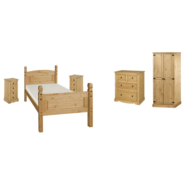 Brambly Cottage Bridewell 4 Piece Bedroom Set & Reviews | Wayfair.co.uk