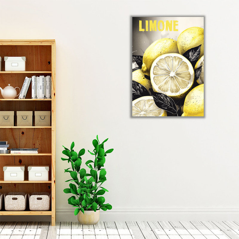 Limone - Canvas Print Wall Art, 32" H x 24" W
