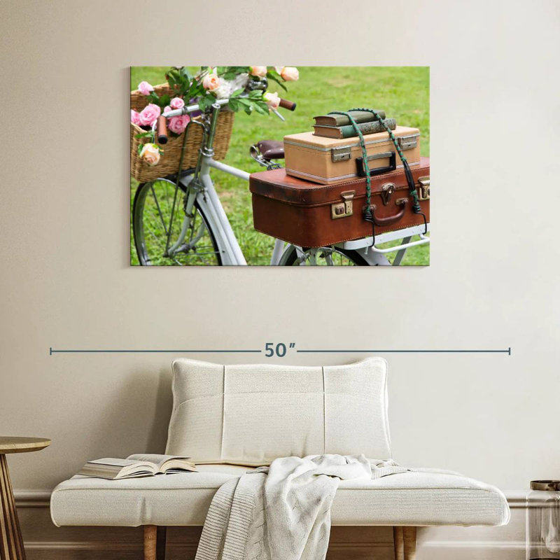 Senne Vintage Bicycle Travel, 26" H x 39" W