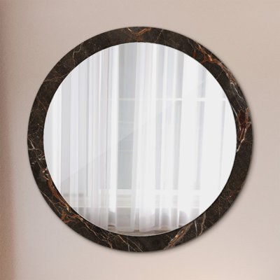 Huldar Glass Flat Wall Mirror