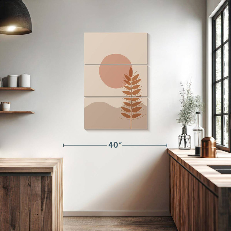 Alvord Desert Landscape Abstract, 38" H x 24" W