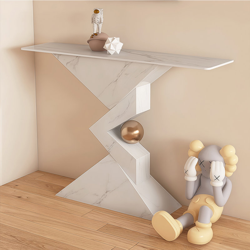 Table d'entrée rectangulaire de style italien