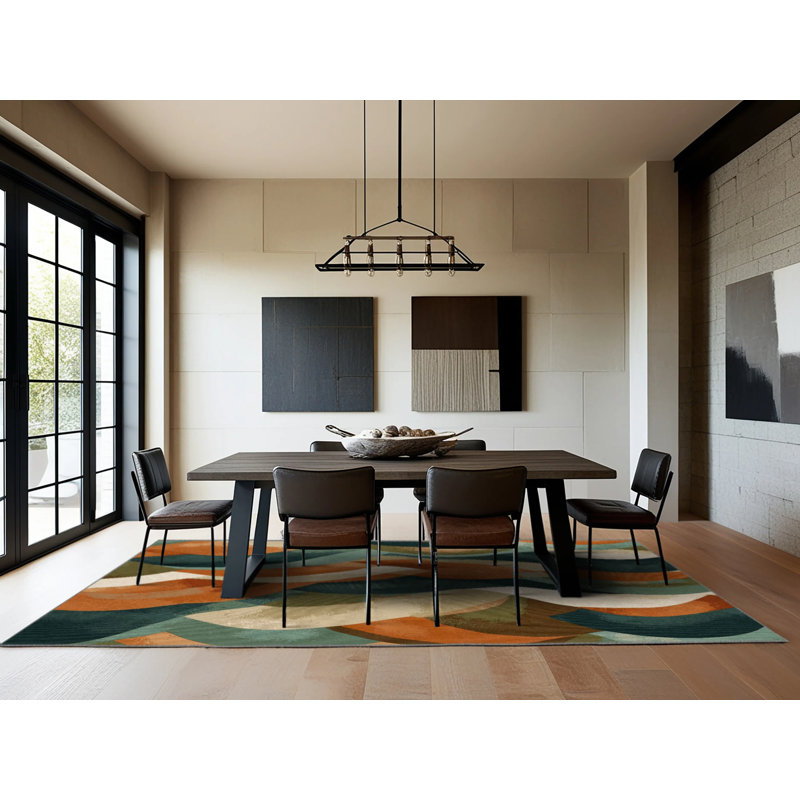 Tapis Woodland Waves, Rectangle 4pi x 6 pi