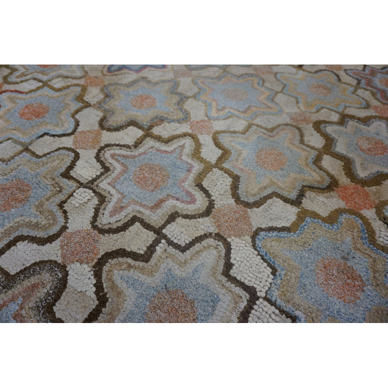 Tapis à poils longs crocheté American