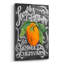  «Chalkboard Pepper» par Art Licensing Studio, art mural en verre acrylique, 12 po x 16 po