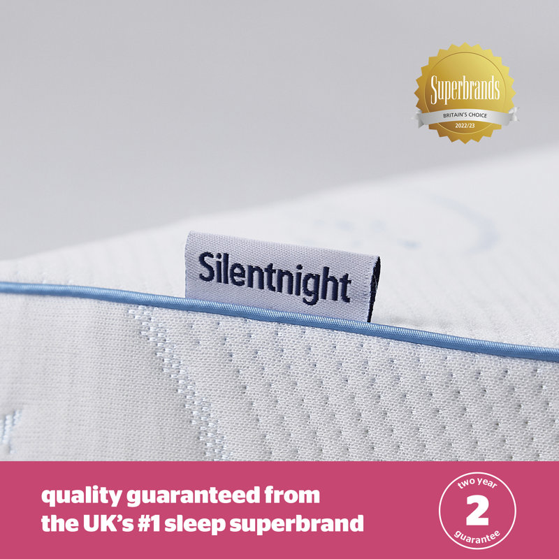 Silentnight Impress Contour Pillow - Ergonomic Deluxe Firm Support