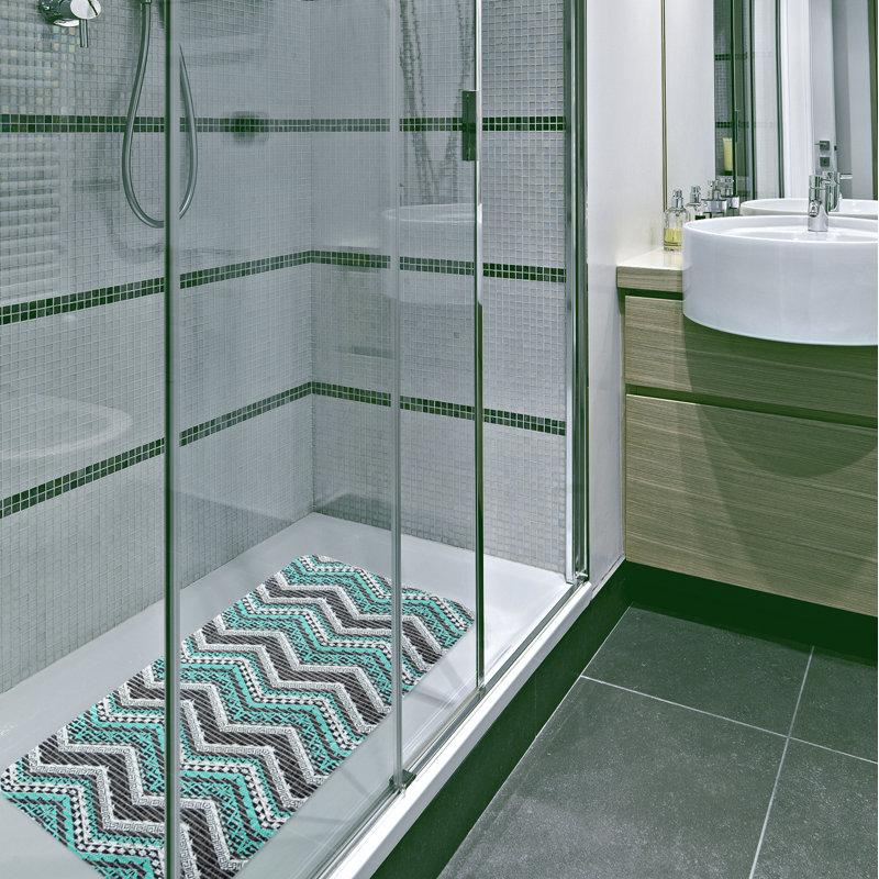 Tapis de douche en velours Falkirk