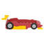 Lit plateforme avec roulettes Race-1573021205