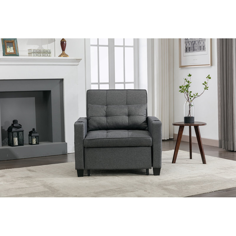 Versatile Rotating Sofa Chair With Hidden Storage For Home Comfort