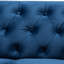 Canapé Chesterfield à accoudoirs roulés 83,07 po Gabrianna-850620493