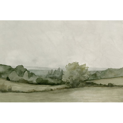 «Vintage Views II» par Emma Caroline - peinture sur toile tendue