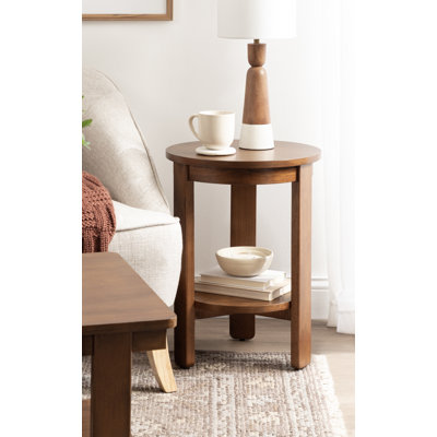 Burgoon Tiered Round Living Room Side Table
