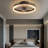 Ceiling Fan With Light And Remote Control, Dimmable LED Ceiling Fan