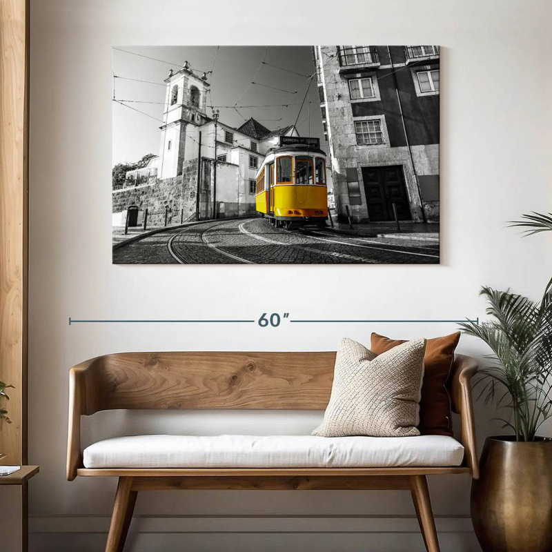 Mehar Tram In Lisbon Pop, 30" H x 45" W