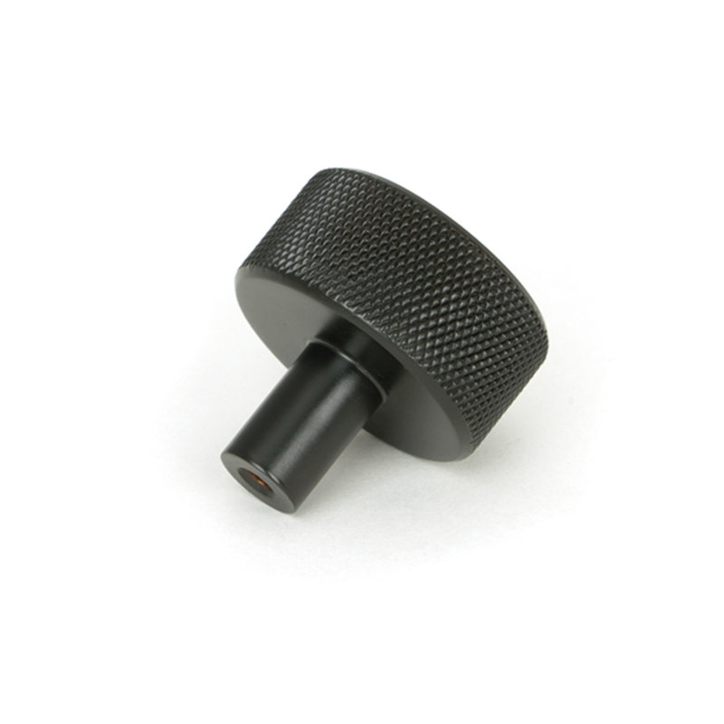 Round Knob, Aged Bronze, 3 cm