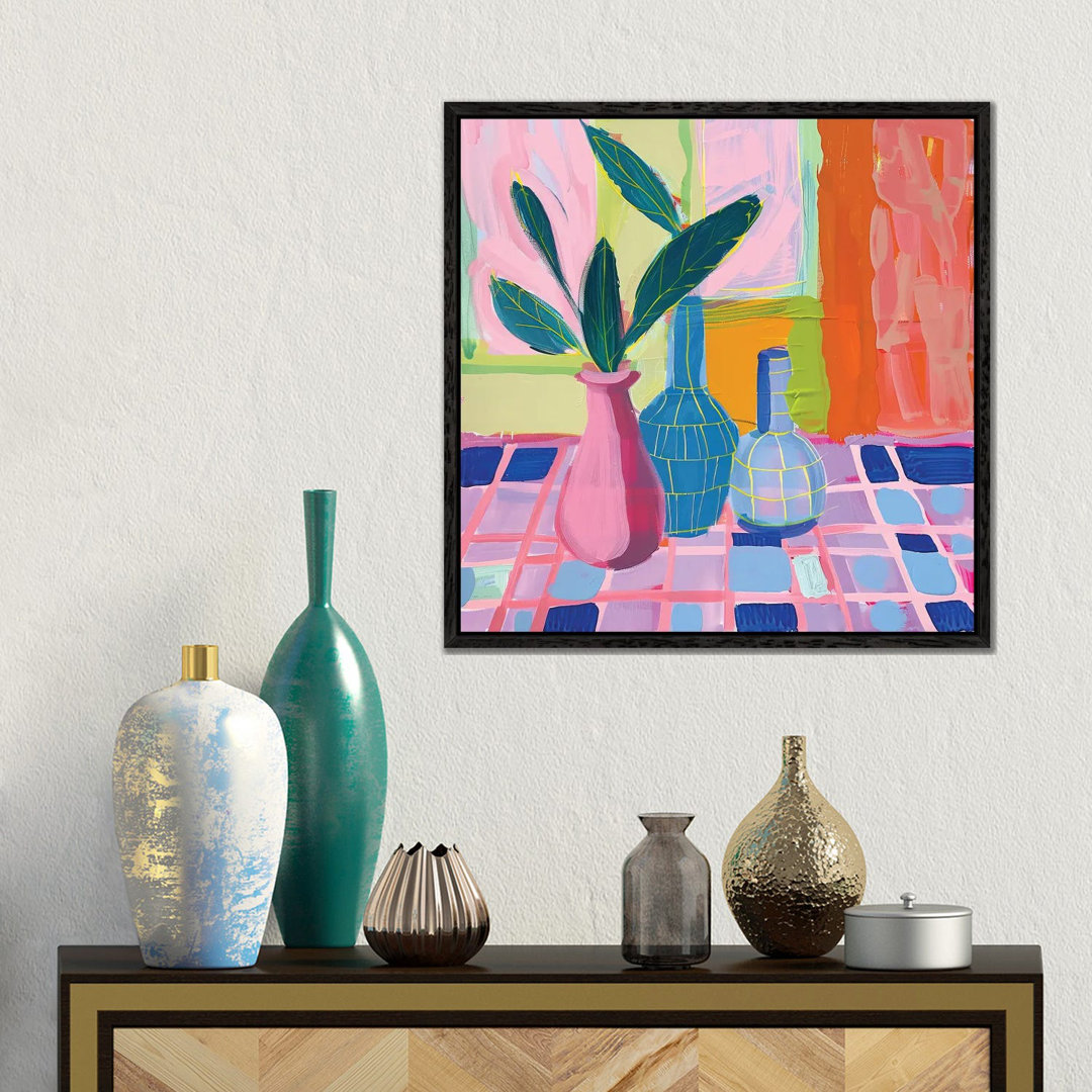 Matisse Reverie Abstraktes Stilleben von Sasha Robinson - Galerie-verpackte Leinwand Giclée