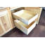 Tiroir à queue d'aronde pré-assemblé avec ensemble de luxe avec cadre de luxe (4 po en haut 8 po en bas) (H 16 po x P 22 po)-102488493
