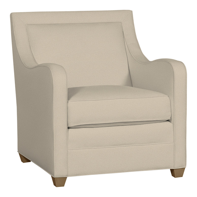 Haden Upholstered Armchair, Hampton, Tuck Linen