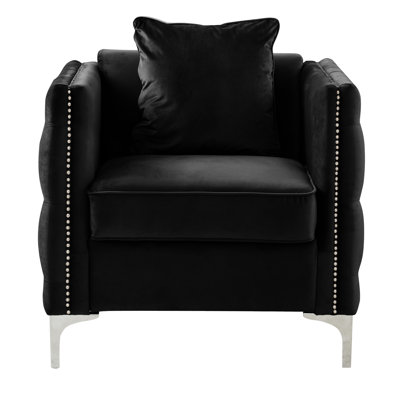 Bienville Velvet Armchair