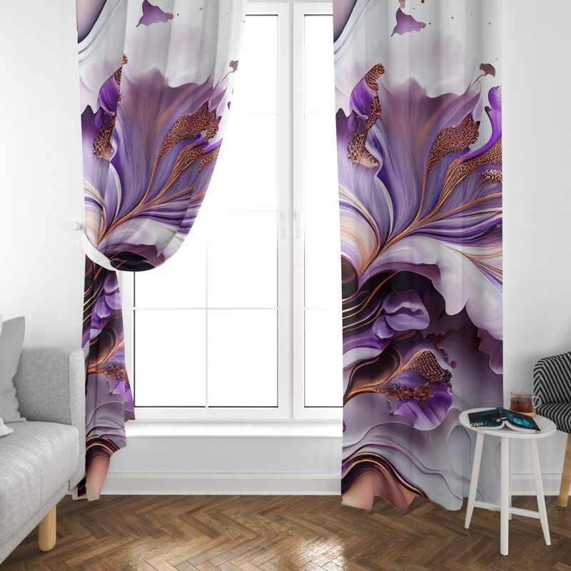 Kaivalya Room Darkening Curtain Pair, 40" W x 52" L