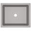 Lavabo de meuble-lavabo rectangulaire Lexik-72644789