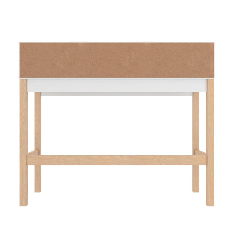 Sandry Desk, White/Oak