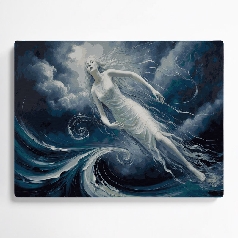 Art mural gris Sci Fi Banshee