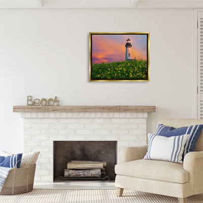 «Stupell Industries Langle in Meadow Sunrise», art mural sur toile par Dennis Frates