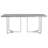 Savona Grey Faux Marble Rectangular Dining Table