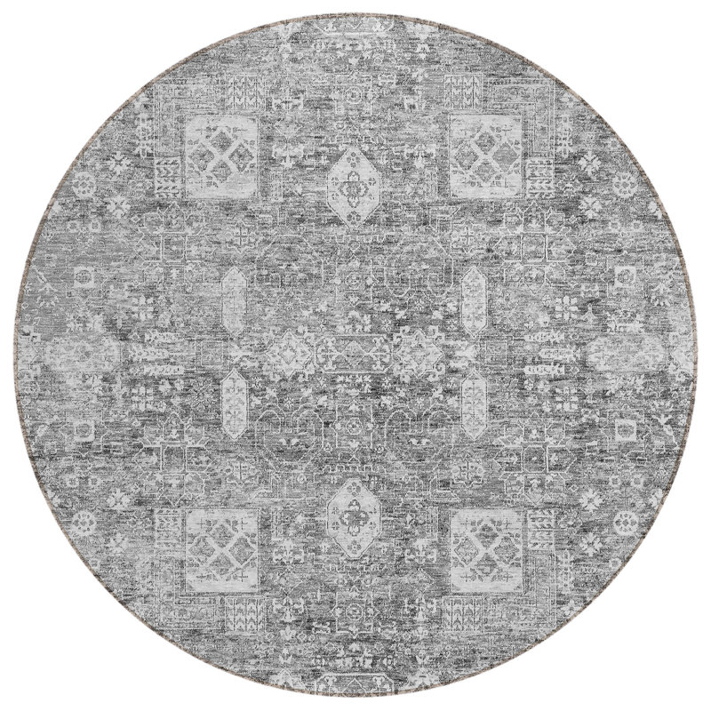 Tapis rond 8 po