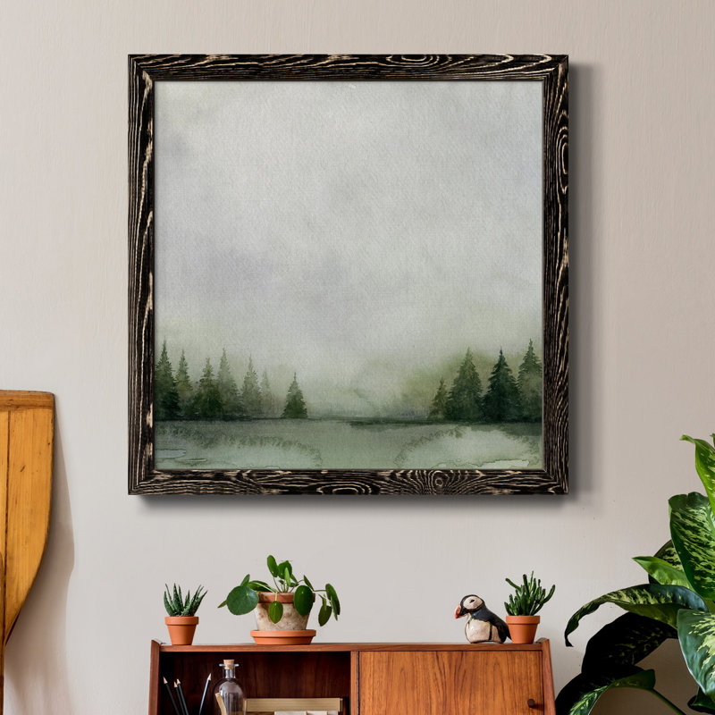 Toile encadrée Timberline I-Premium - prête à être accrochée, Cadre noir, H 27,5 po x l 27,5 po x P 1,5 po