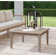 Amina Solid Wood Square Coffee Table
