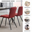 Leann Tufted Velvet Upholstered Back Side Chair-739582759