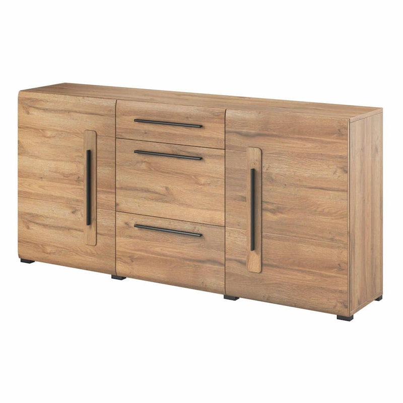 Bereket 26 Sideboard Cabinet 180 CM, Oak