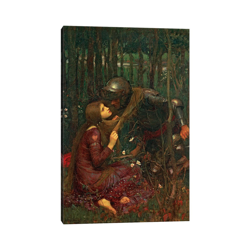 La Belle Dame Sans Merci, 1893 by John William Waterhouse - Wrapped Canvas Gallery-Wrapped Canvas Giclée