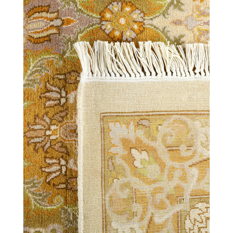 Classic One-of-a-Kind 8'10" X 9'10" Hand Knotted Area Rug