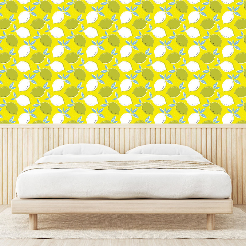 Rouleau de papier peint adhésif Adryel, L 13 po x L 100 po