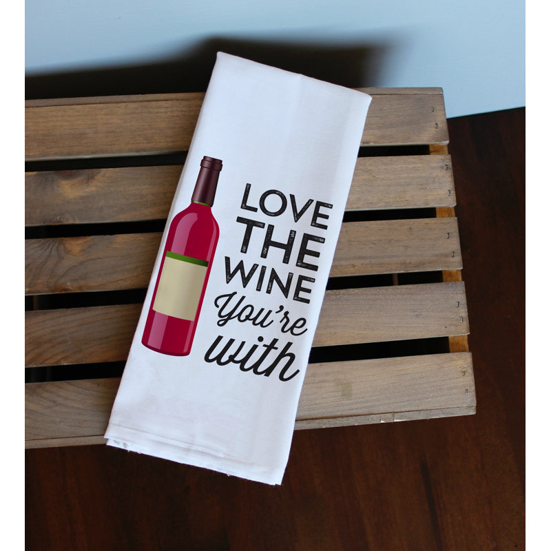 Vous aimez le vin que vous avez chiffons