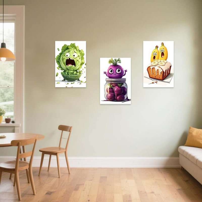 3 Piece Wrapped Canvas Print