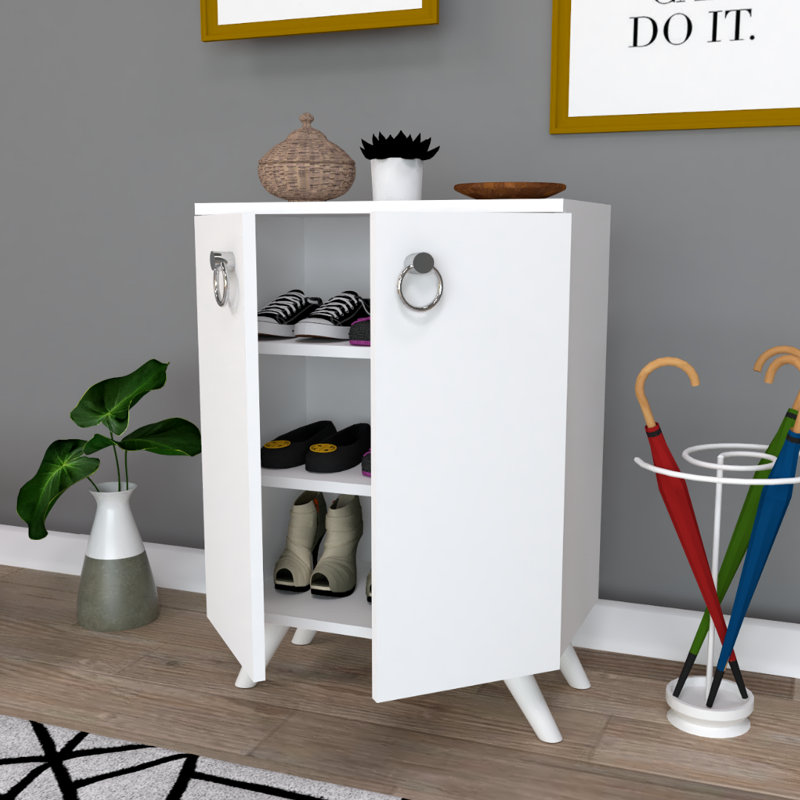 9 Pair Shoe Storage Cabinet