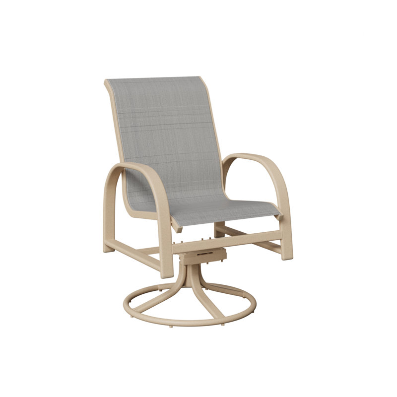 Chaise berçante berçante pivotante Berlin Gardens, Charm platine, Luna multicolore