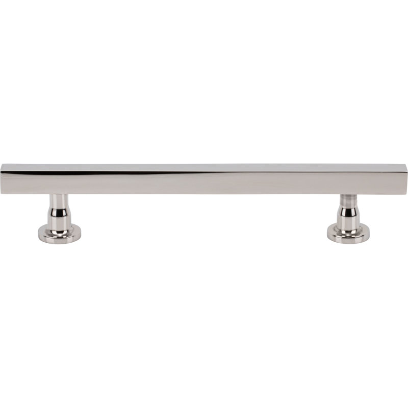 Dante Bar Pull, 5 1/16", Satin Brass