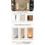 Ensemble de 2 appliques murales en bois, dessus vieilli pour bougies piliers ou plantes, foyer-1577302291