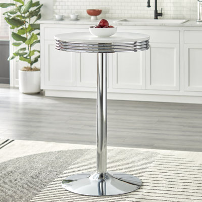Ashtown Round with Steel Base Dining Table