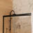 50 - 54" X 72" Matte Black Door With To Soap Scum Glass Sliding Clear For Shower Enclosure