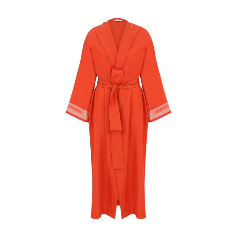 Hoody Kimono Orange